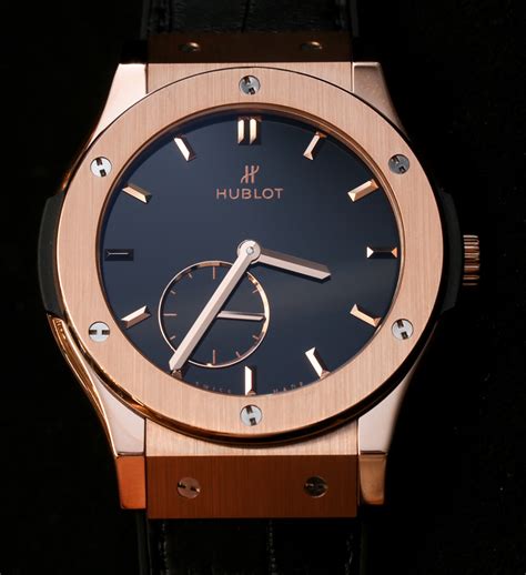 hublot blue fusion gold watch|hublot classic fusion ultra thin.